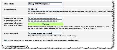 Isi data blog
