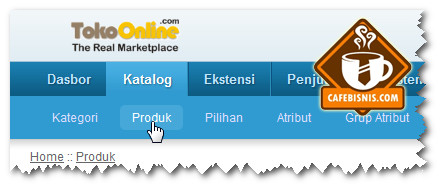 Menambah Produk