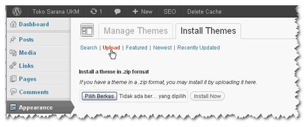 Aplikasi YAK pada themes CB-Ebuy